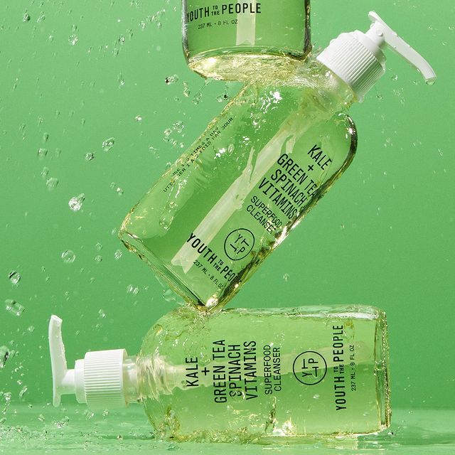 Kale green tea sale cleanser